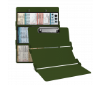 WhiteCoat Clipboard® Trifold - Army Green Critical Care Edition